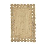 Tepih Doze Inart, bezhë 100% jute 120x80x1cm