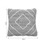 Jastëk Teddiens Inart, jute natyrale 100% 45x45x2.5cm - Image 4