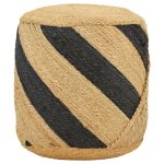 Stool Relous Inart natyrore 100% jute 40x40x40cm - Image 2