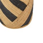 Stool Relous Inart natyrore 100% jute 40x40x40cm - Image 4