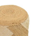 Stool Elision Inart natyrore-beige 100% jute 40x40x40cm - Image 3