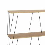 Raft Tars, ngjyrë lisi-e zezë 80x30x69.2cm - Image 2