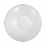 Tavolinë mesi Coffelty Inart, dru masiv i akacisë dhe metal i bardhë D90x40cm - Image 6