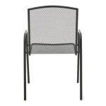 Karrige Pomedon, metal i zi 56x64x87cm - Image 5