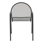 Karrige Tarete, metal i zi 55x64x86.5cm - Image 5