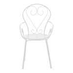 Kolltuk monastik  metal i bardhë 49x55x90cm - Image 4