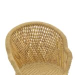 Karrige Treza Inart, bambu natyrale 66x48x89cm - Image 5