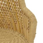 Karrige Treza Inart, bambu natyrale 66x48x89cm - Image 6