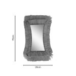 Pasqyrë Amlont Inart, barishte natyrale 70x2x20cm - Image 2