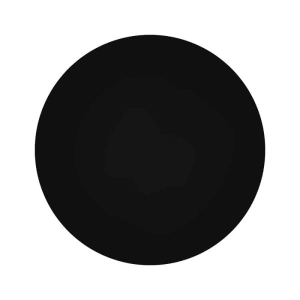 Sipërfaqe tavoline Senlo, ngjyrë e zezë D60cm