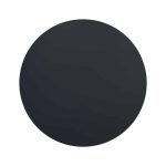 Sipërfaqe e tavolinës Sensie, antracit D70cm