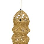 Llambë tavani Frola Inart, E27, natyrale Φ25x115cm - Image 4