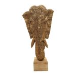 Zbukurim tavoline elefant Zap Inart dru mango ari 31x13x61cm