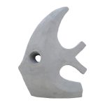 Dekorim tavoline peshku Lakol Inart terrakote blu 25x7x33cm