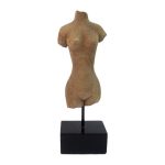 Dekorim tavoline Physio Inart mango natyrale dru-hekur 14.5x9x38.5cm