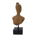 Dekorim tavoline Lafia I Inart dru mango natyrale-hekur 17.5x11.5x42cm