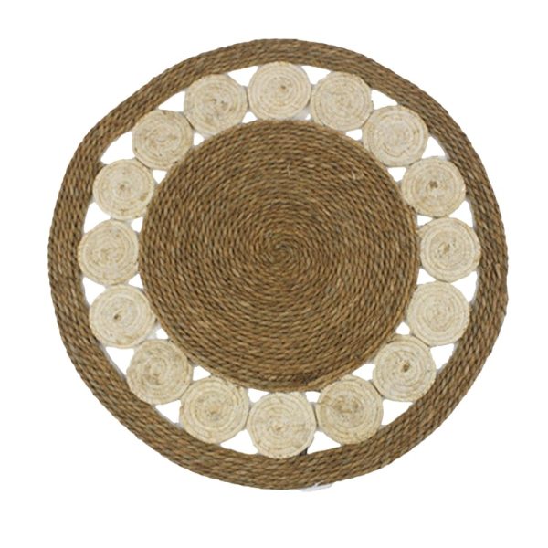 Tepih Opronzo Inart, litar natyral, D120x2cm