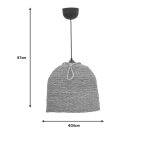 Llambë tavani Inart, prej thurjeje natyrale D34x87cm - Image 3