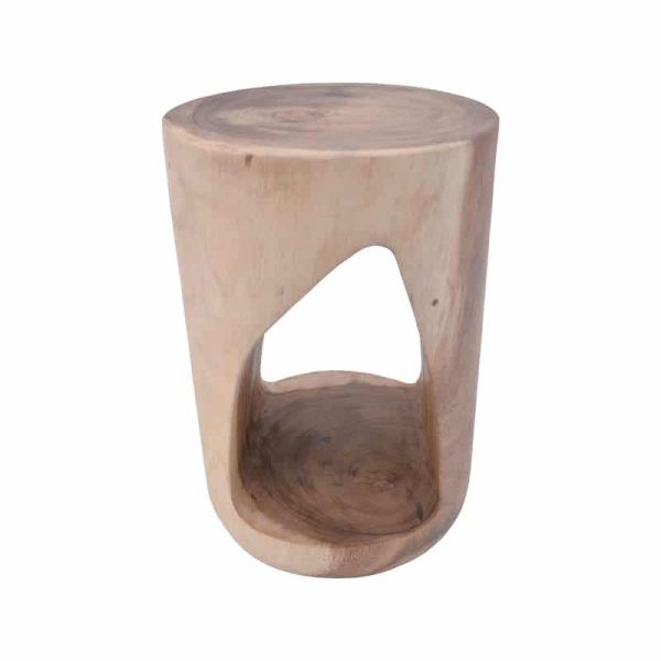 Rreng Inart natyrore suar stool druri solid D30x45cm
