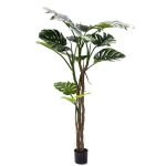 Bimë dekorative në vazo Monstera III, PP jeshile H180cm