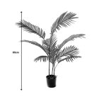 Bimë dekorative Areca në tenxhere Inart jeshile pp H80cm - Image 4