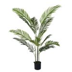 Bimë dekorative Areca II, në vazo, PP jeshile, H150cm