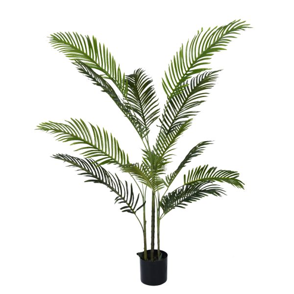 Bimë dekorative Areca II, në vazo, PP jeshile, H150cm