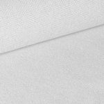 Karrige Piyan, me stof ngjyrë të bardhë, këmbë metalike të zeza, 55x58.5x80cm - Image 5