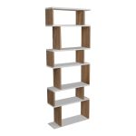 Bookcase Iolmi  lisi-white melamine 60x19.5x160cm