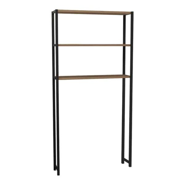 Kabineti i lavanderisë Bothy  melamine-melamine e zezë 70x21x150cm