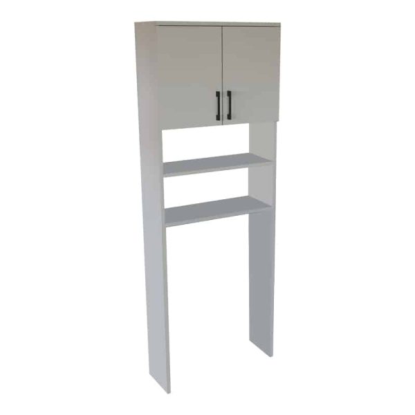 Kabineti i lavanderisë Hifro  melamine e bardhë 65x27x185.5cm