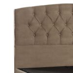 Krevat i dyfishtë Lanse  me hapësirë magazinimi kafe 160x200cm - Image 5