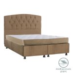 Lanse  krevat dopio me hapësirë magazinimi beige 160x200cm