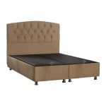 Lanse  krevat dopio me hapësirë magazinimi beige 160x200cm - Image 3