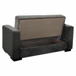 Divan-krevat me depo dy-vendëshe Vox  pëlhurë anthracite 154x82x83cm - Image 5