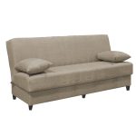 Divan-krevat me depo tre-vendëshe Romina  pëlhurë krem 190x85x90cm