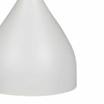 Tavolinë anësore Kirkene Inart, mermer i bardhë, gur i sinteruar dhe metal i bardhë D50x50cm - Image 3