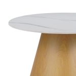 Tavolinë anësore Soleire Inart, gur i sinterizuar me mermer të bardhë - Image 6