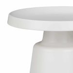 Tavolinë anësore Ginoze Inart, metal i bardhë - Image 3