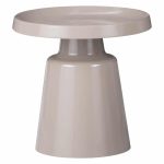 Tavolinë anësore Ginoze Inart, kapuçino metalike, set 2 copë - Image 2