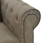 Divan 2-vendësh Incredible, stof kafe 160x84x67cm - Image 6