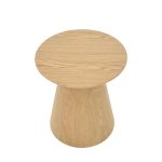 Tavolinë Kayano, MDF në ngjyrë natyrale D45x50cm - Image 2