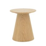 Tavolina Kayano, set 2 copë, MDF me ngjyrë natyrale - Image 2