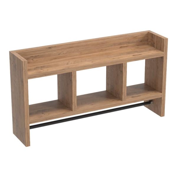 Raft muri Mekka, melaminë në nuancë natyrale 60x14x10cm