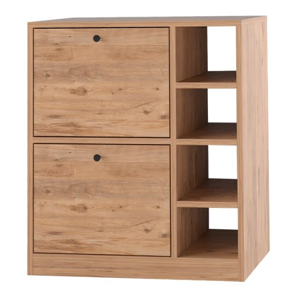 Dollap Gist, melaminë në nuancë natyrale 70x33x80cm