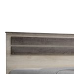 Krevat çift Olympus, në ngjyrë lisi castilo 140x200cm - Image 2