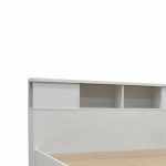 Krevat dopio OLYMPUS  ne ngjyre te bardhe 140x200cm - Image 3