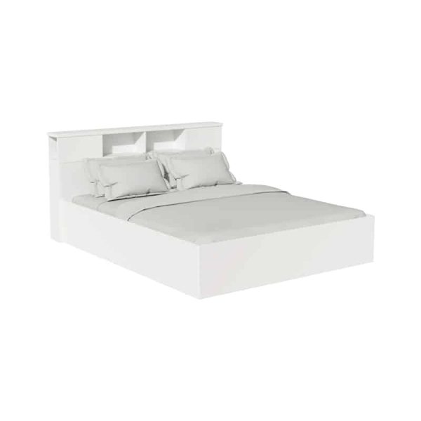 Krevat dopio OLYMPUS  ne ngjyre te bardhe 140x200cm