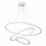 Llambë tavani PWL-1156, LED 60-80W, e bardhë D60x100cm - Image 3