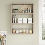 Raft muri Seraphim, në ngjyrë lisi 43.2x9x60cm - Image 3